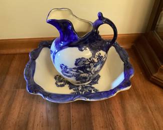 Wash bowl set by Iron Stone Staffordshire, England