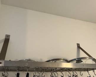 Stainless Pot Rack