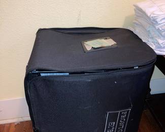 Front gate twin blow up bed.