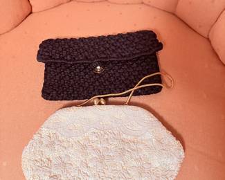 Lots of vintage purses