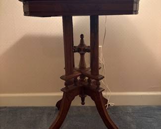 Eastlake Victorian Parlor table plant stand