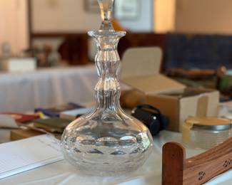 Crystal decanter