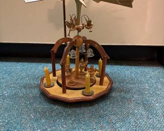 German Christmas Bell Pyramid 