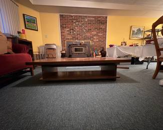 60's-70's large coffee table