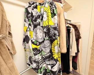 70's high slit pants