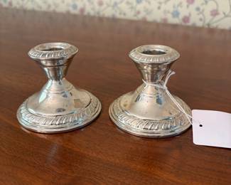 Sterling Candlestick Holders we have 8