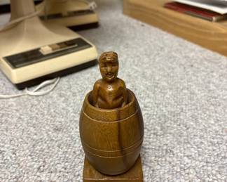 Naked man barrel 