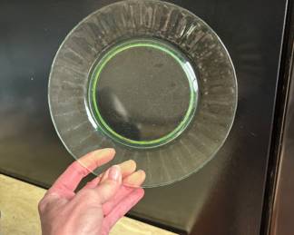 Uranium Glass Plates