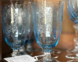 Fostoria Navarre Blue