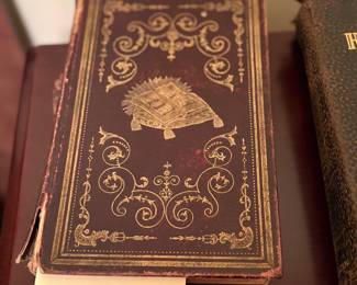 Leather 1800's Family Bibles
