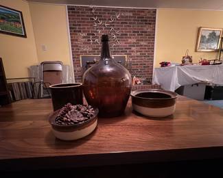 Crocks Tall Amber jug