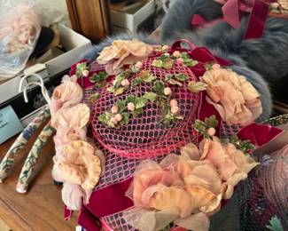 Vintage Hat Floral