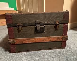 Victorian Doll Steamer Chest