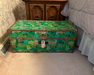 70's chest with keys