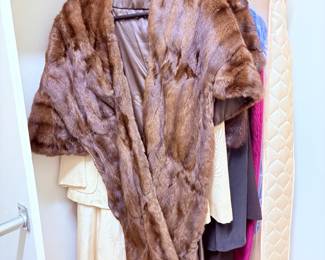 Mink Stole Stored in cedar