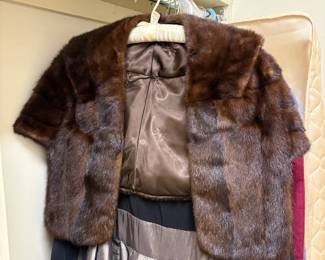 Mink Stole Stored in Cedar