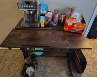 Coffee Cady Rolling Table