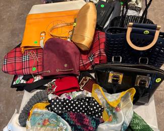 Bags, purses, scarves