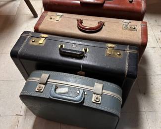 Vintage suitcases