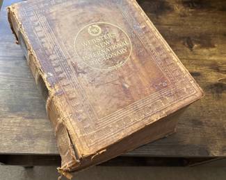 1926 Websters Dictionary