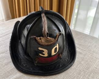 Vintage Leather Cairns & Brother Fireman's Helmet