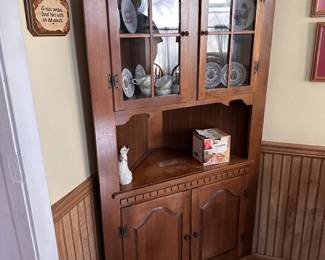 Vintage Corner China Hutch   **AVAILABLE FOR PRESALE**