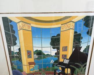 Thomas McKnight signed print