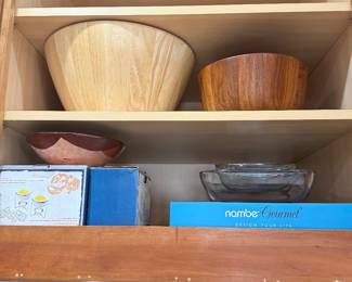 Wooden bowls