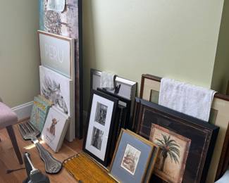 Wall art and textiles