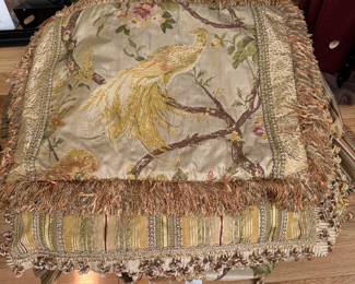 Sweet Dreams Fancy Pheasant bedding including silk drapes