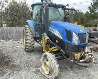 2007 New Holland Tractor T6030 Hours Unknowncluster doesnt work