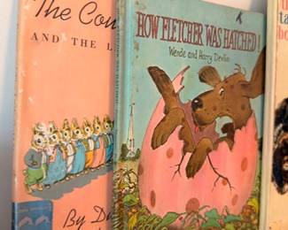 Vintage children's books, How Fletcher Was Hatched by Wende and Harry Devlin, classic picture books