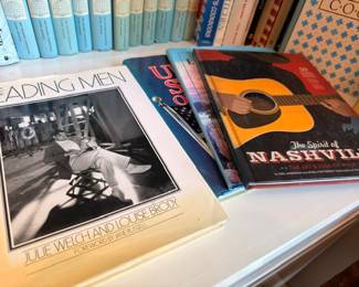 Vintage books and memorabilia, Spirit of Nashville, USO, country music collectibles