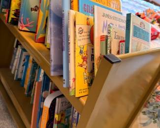 Vintage children's books collection, picture books, classic kids literature lot
