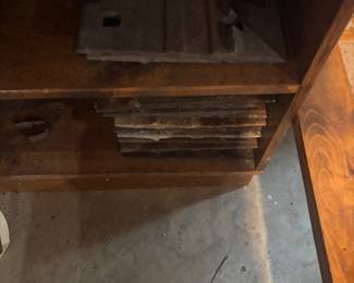 Railroad tie slatess