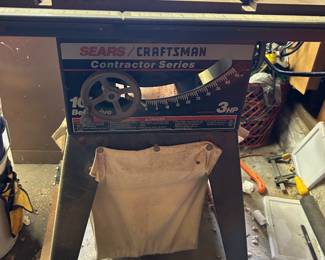 Sears/ Craftsman Table Saw