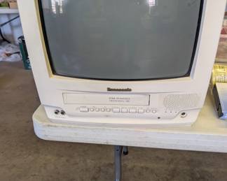 Panasonic DVD player screen.