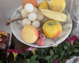 Vintage Italian fruit bowl