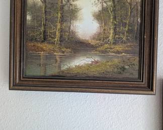 We have many nice oil paintings