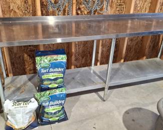 8' Stainless Steel  Work Table  (96x24x36)