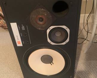 pair of JBL L100 speakers--we have the front pieces 