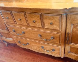 MCM French  provincial buffet by Vanleigh
