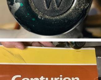 1979-1980 Centurion LeMans bike comes with the booklet and a vintage bike bell