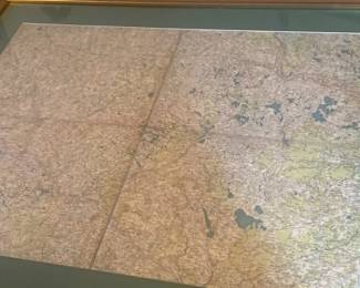 many old maps including this early framed map of Ireland