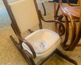 interesting!  We have an authentic Thonet child's rocker and do you see the tiny Thonet paper weight?