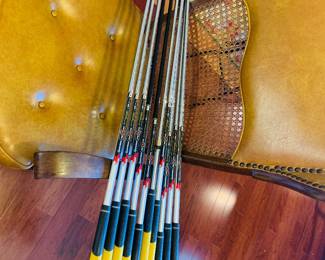 Taylor made golf clubs featuring graphite shafts