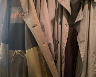Burberry and Christian Dior coats  44 R