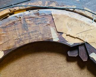 auction label from portrait of is from Thomas Agnew and Sons--in business from 1860-2013