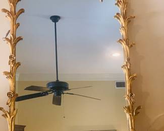 French Baroque gilt mirror