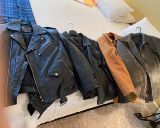 leather men's jackets